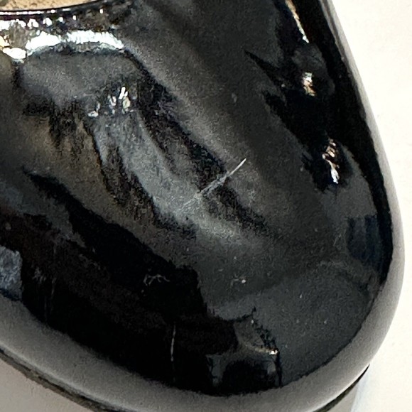 KATE SPADE Heels Women’s Size 9.5 AA Patent Black Pump Shoes - Picture 13 of 14